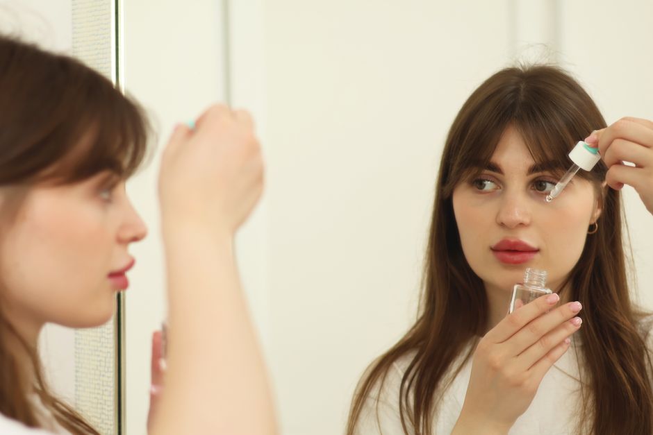 Start with a lower percentage and build up to avoid irritation
