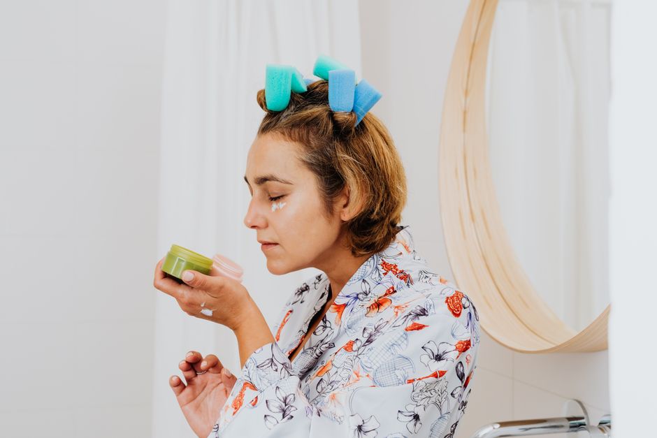 Style on soaking-wet hair with curl cream and scrunch to define the pattern